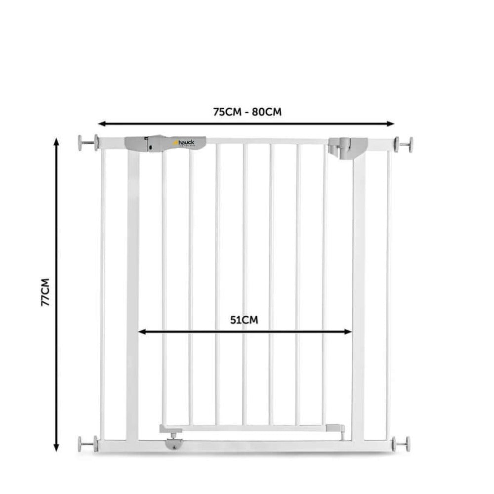 Autoclose N Stop - White