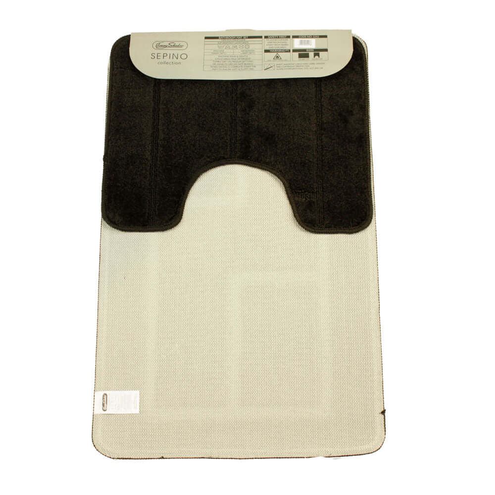 Sepino Collection 2 Piece Bath Mat Set