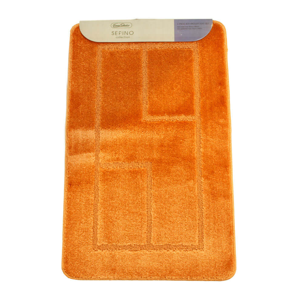 Sepino Collection 2 Piece Bath Mat Set