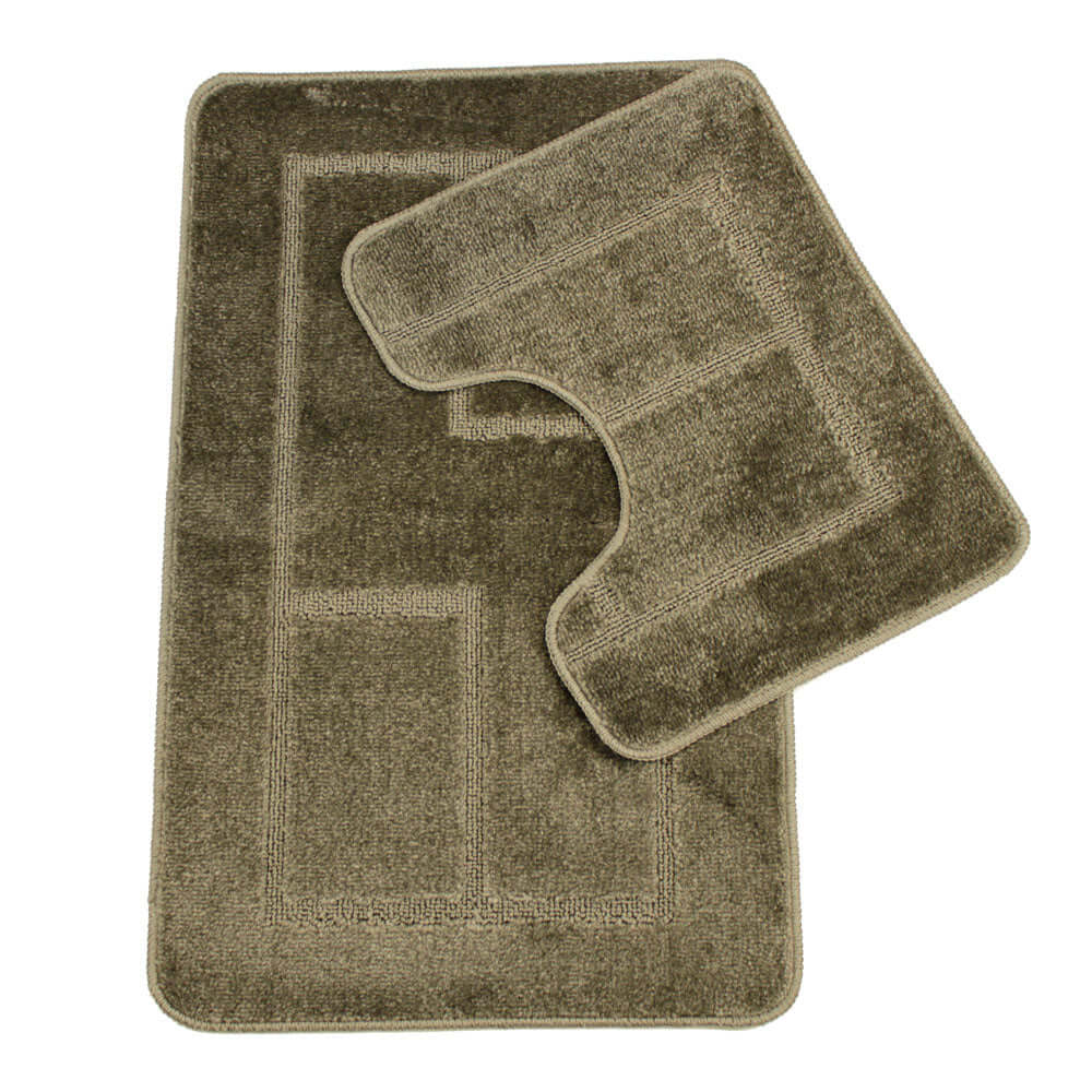 Sepino Collection 2 Piece Bath Mat Set