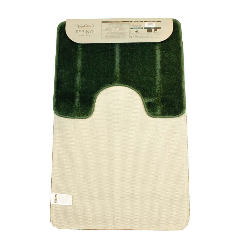 Sepino Collection 2 Piece Bath Mat Set
