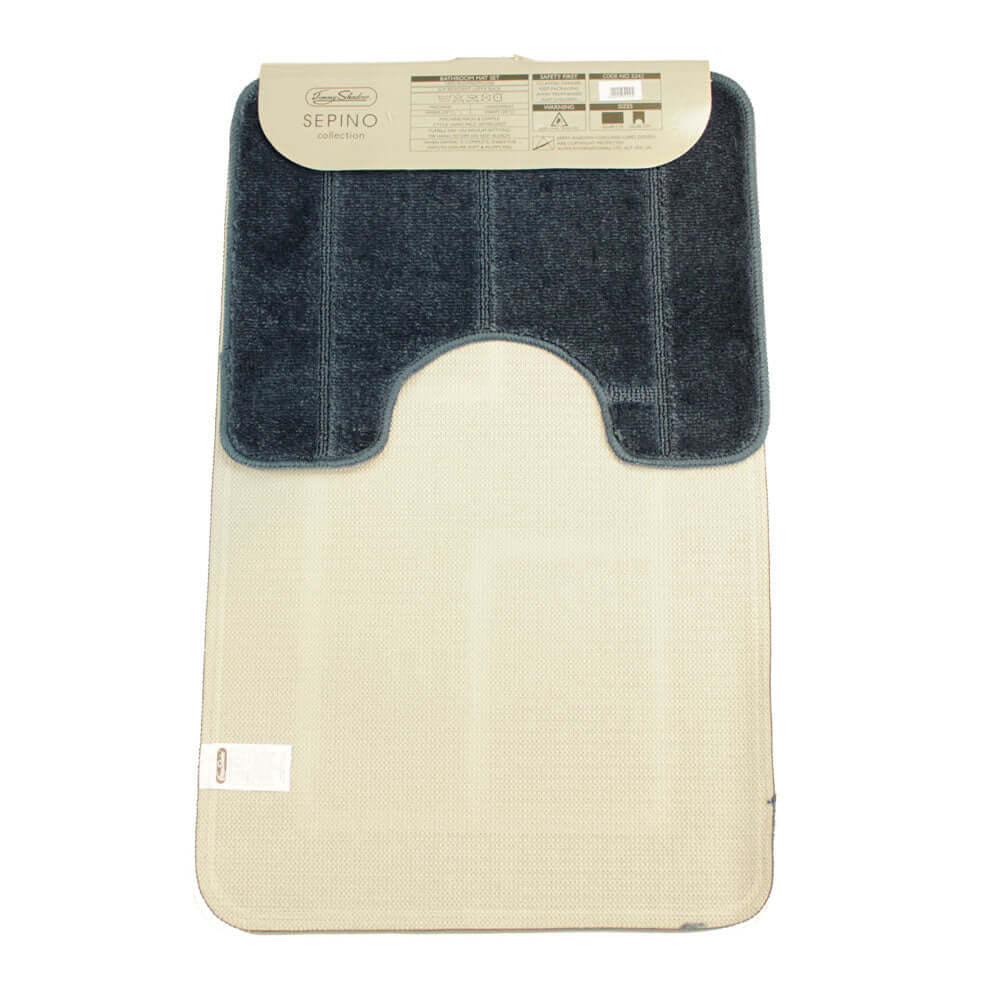 Sepino Collection 2 Piece Bath Mat Set