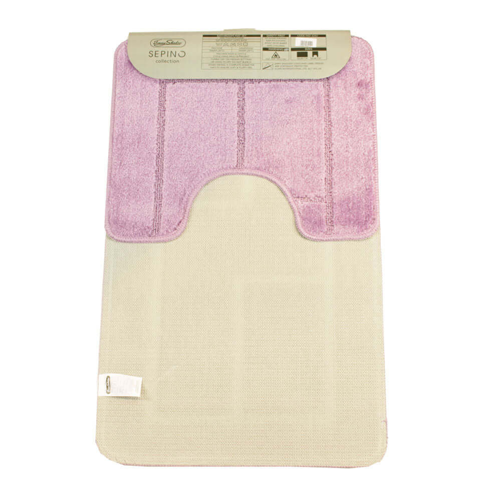 Sepino Collection 2 Piece Bath Mat Set