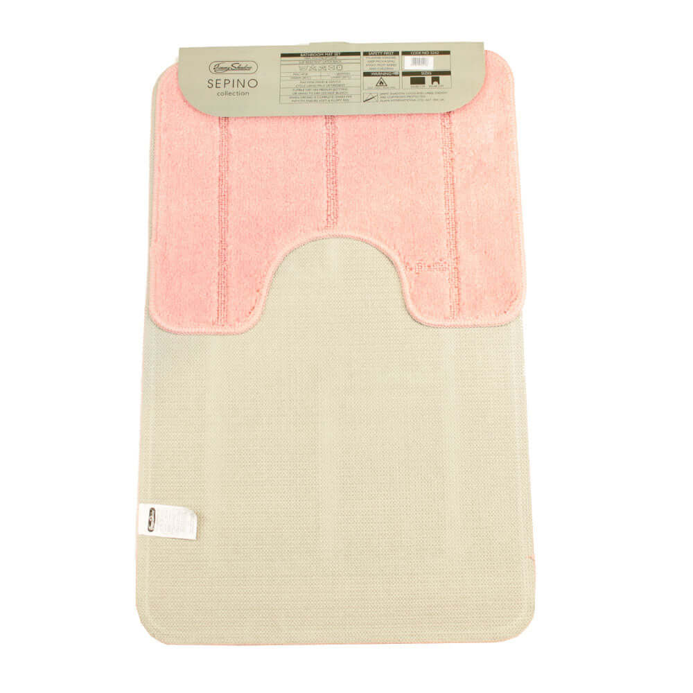 Sepino Collection 2 Piece Bath Mat Set