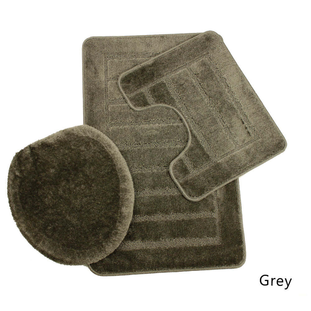 Sorrento Collection 3 Piece Bath Mat Set