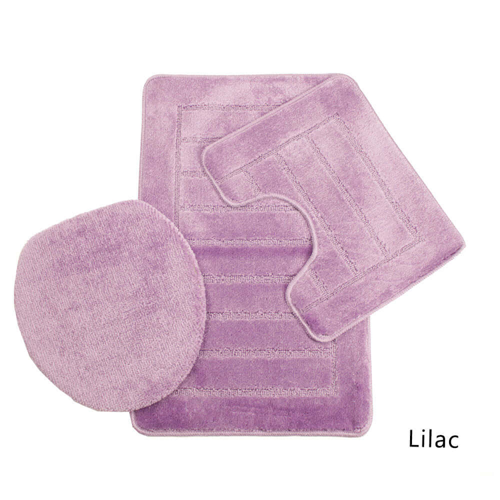Sorrento Collection 3 Piece Bath Mat Set