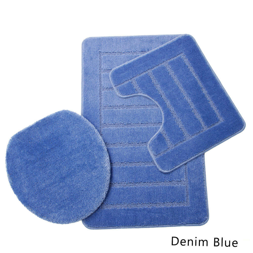 Sorrento Collection 3 Piece Bath Mat Set