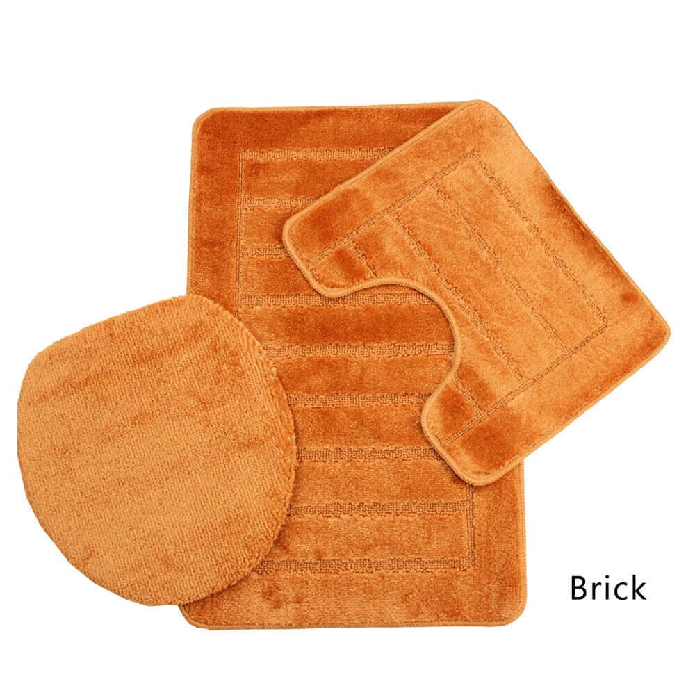 Sorrento Collection 3 Piece Bath Mat Set
