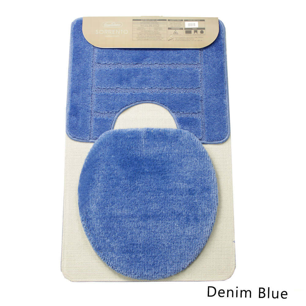 Sorrento Collection 3 Piece Bath Mat Set