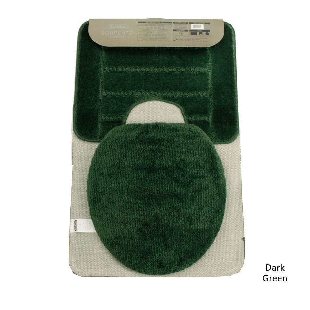 Sorrento Collection 3 Piece Bath Mat Set