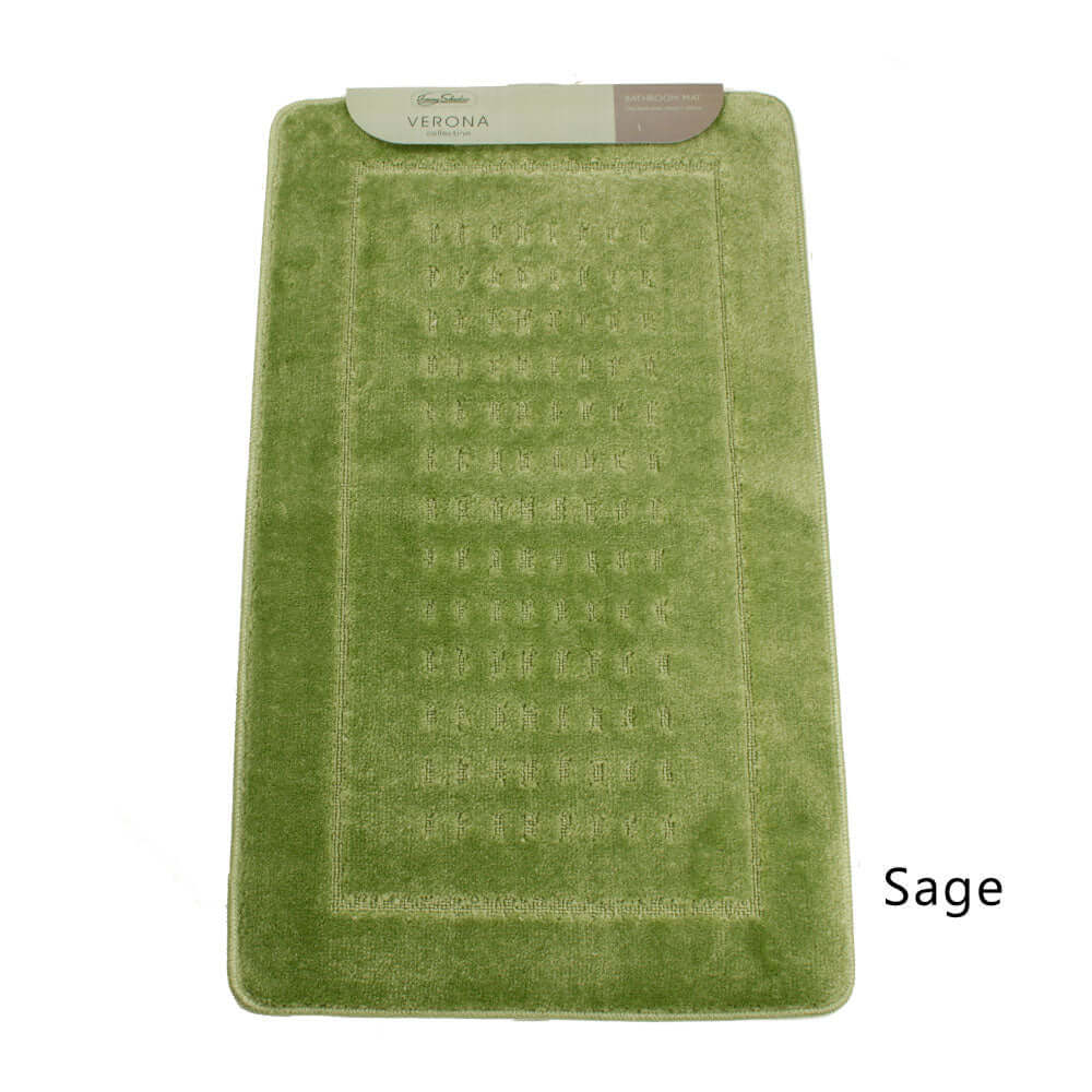 Verona Collection Large Single Bath Mat