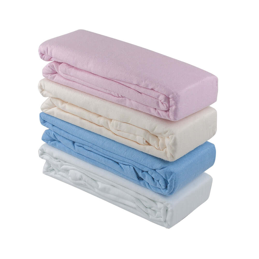 Cot Flannelette Sheets (2 Pack)