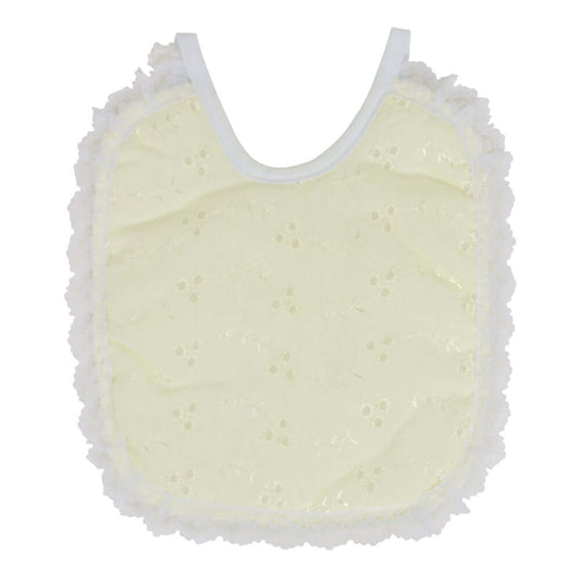 Eyelet Party Baby Bib