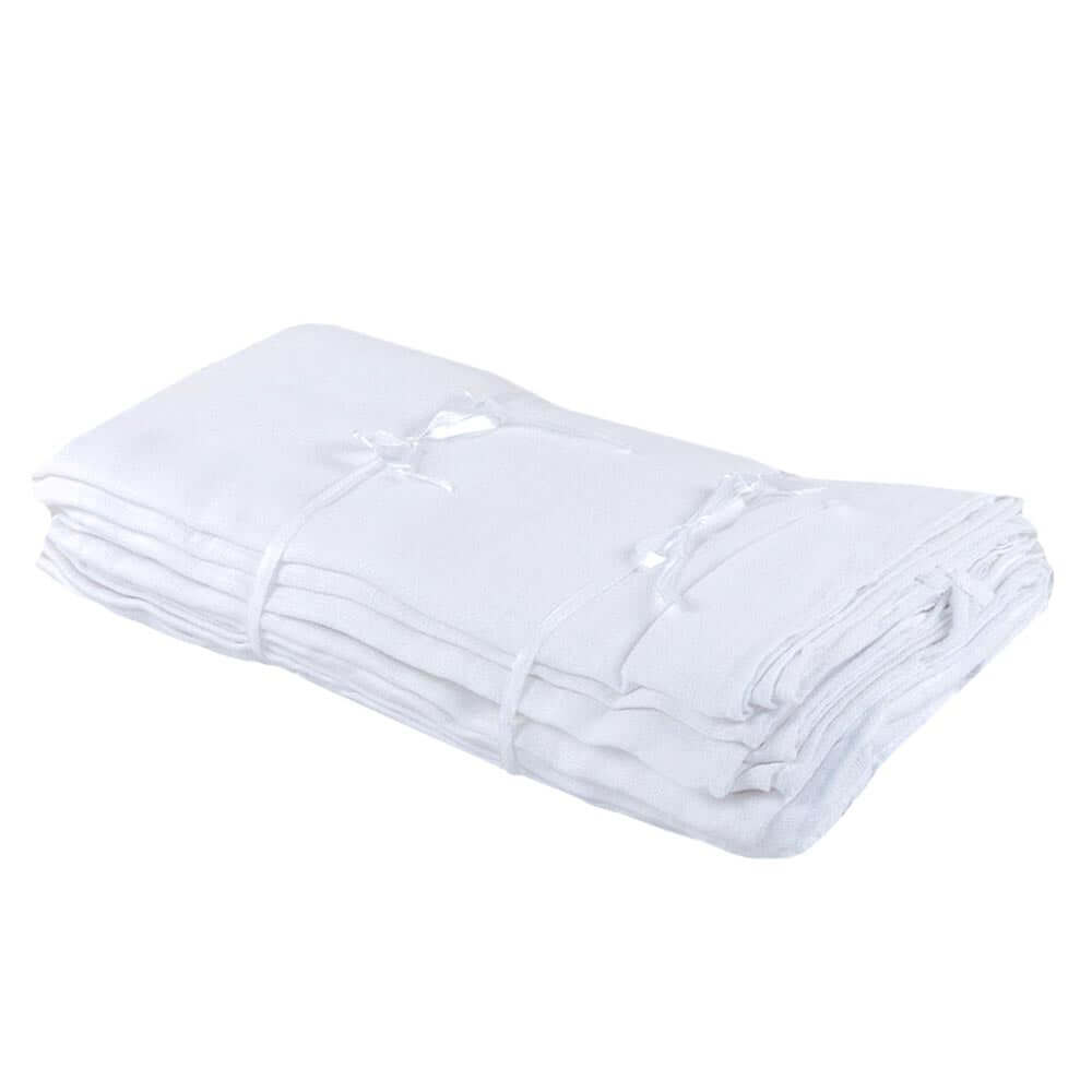 Supreme Quality Muslin Nappies - White