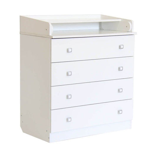 4 Drawer Unit with Changing Board and Storage