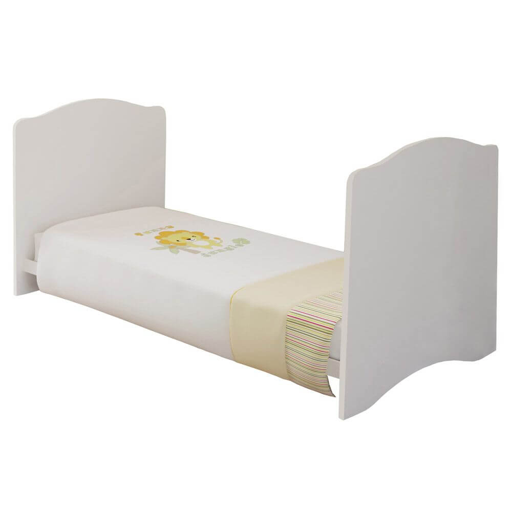 Kids Cot Bed - White
