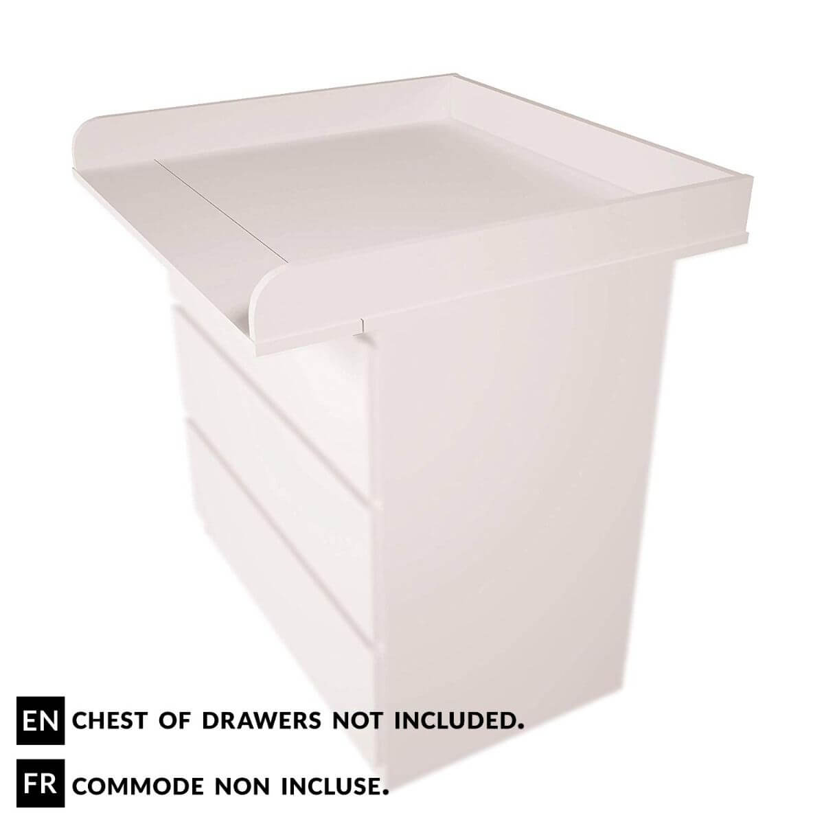 Changing Board Attachment For IKEA Malm Chest of Drawers