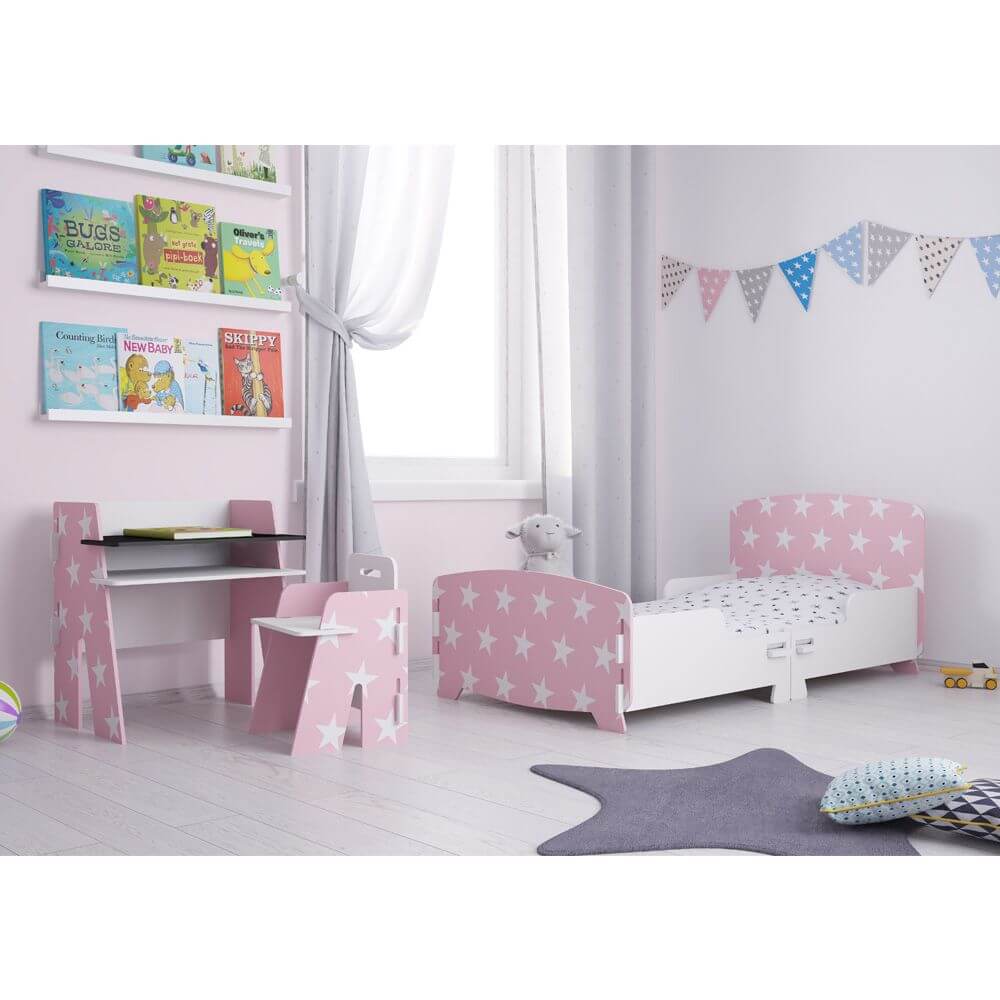 Star Desk & Chair Pink
