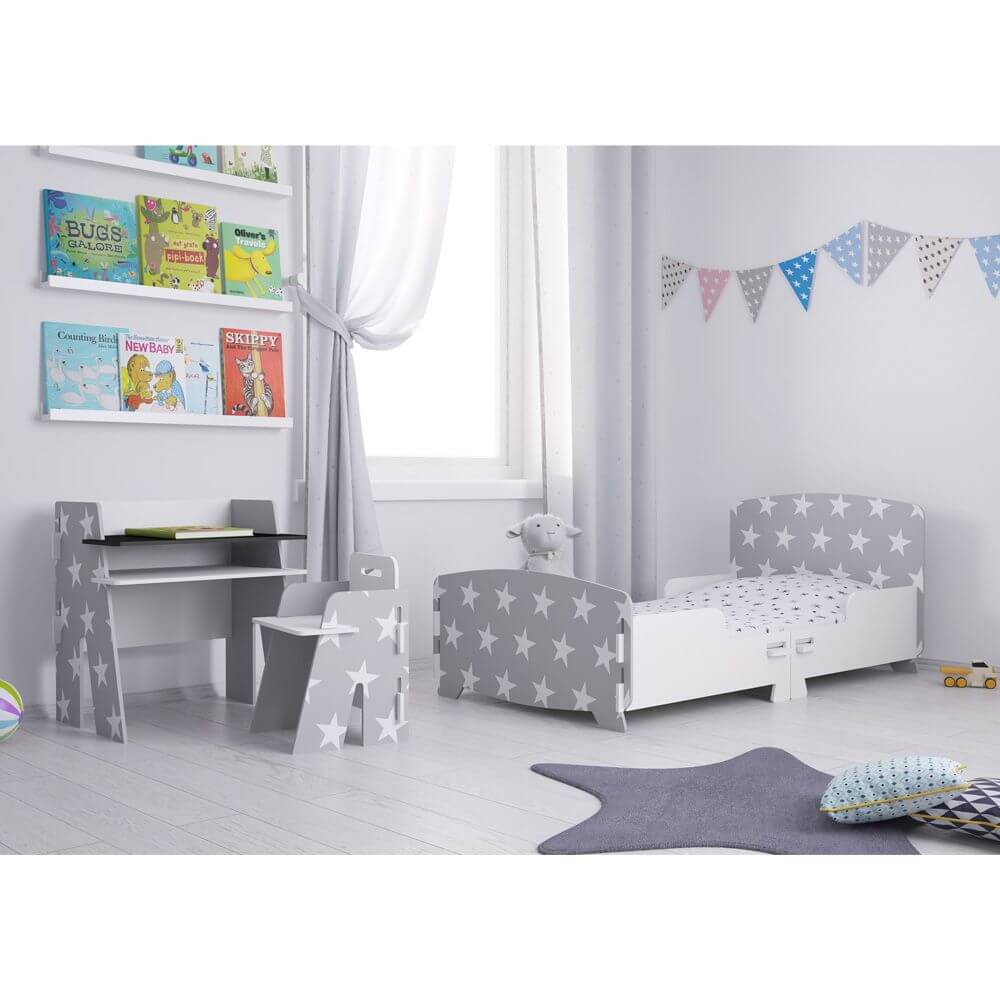 Star Junior/Toddler Bed Grey