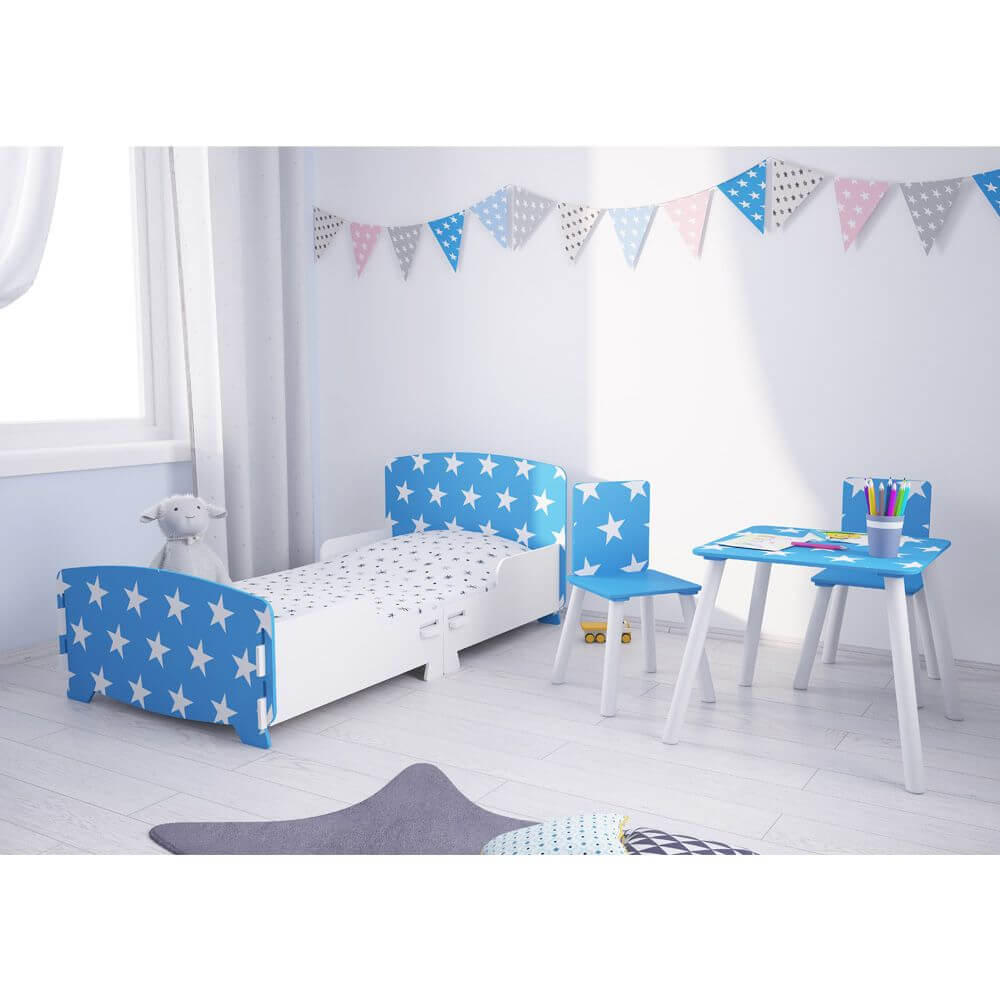 Star Table & Chairs Blue