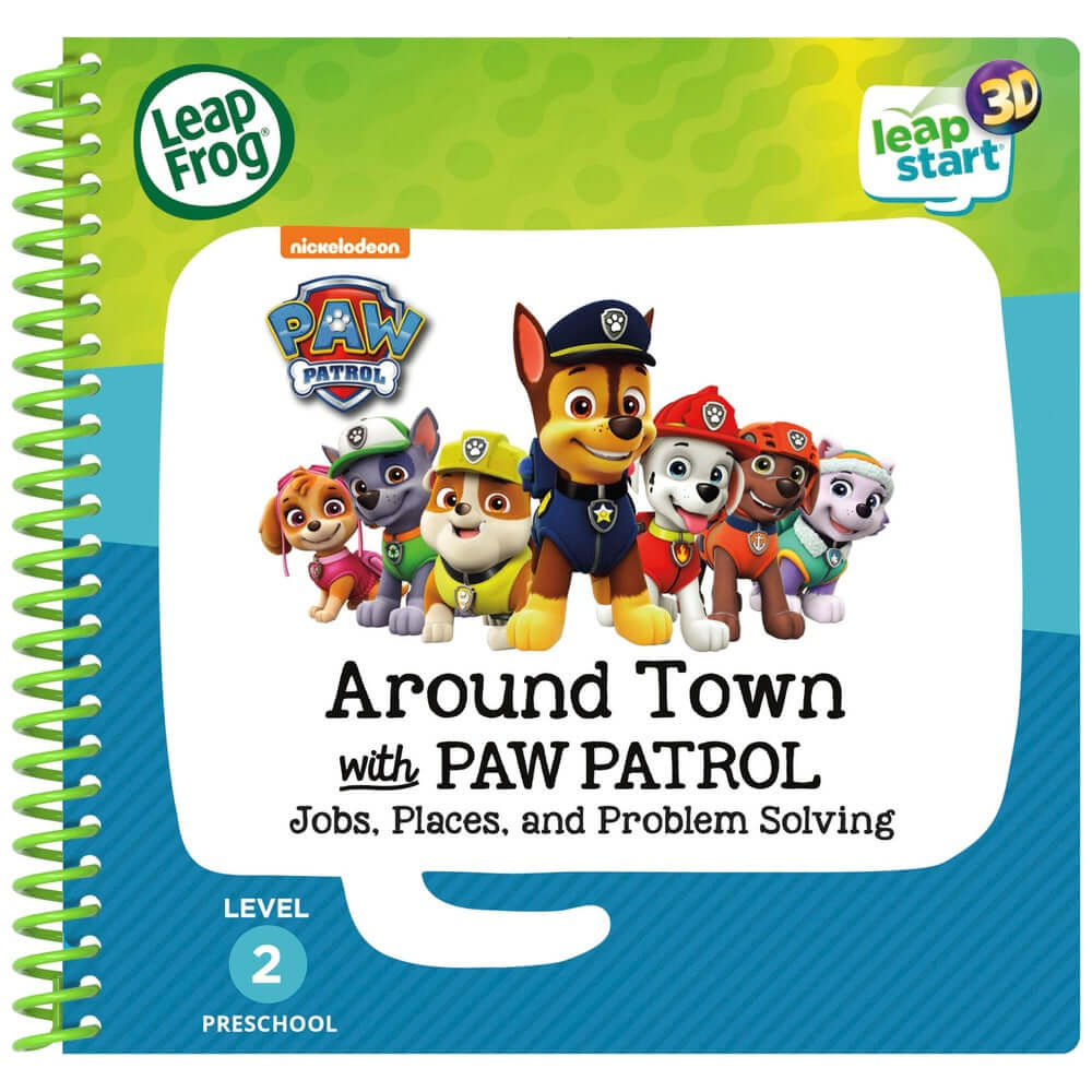 Leapfrog Preschool: Around Town With Paw Patrol Activity Book (3D Enhanced)