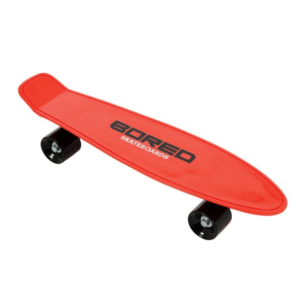 Bored Cruiser X Skateboard - Red