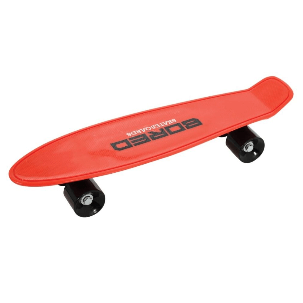 Bored Cruiser X Skateboard - Red