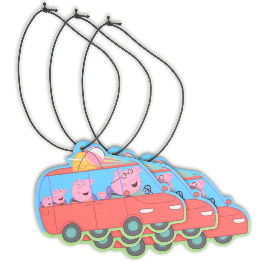 Peppa Pig Car Air Freshener - 3 Pack