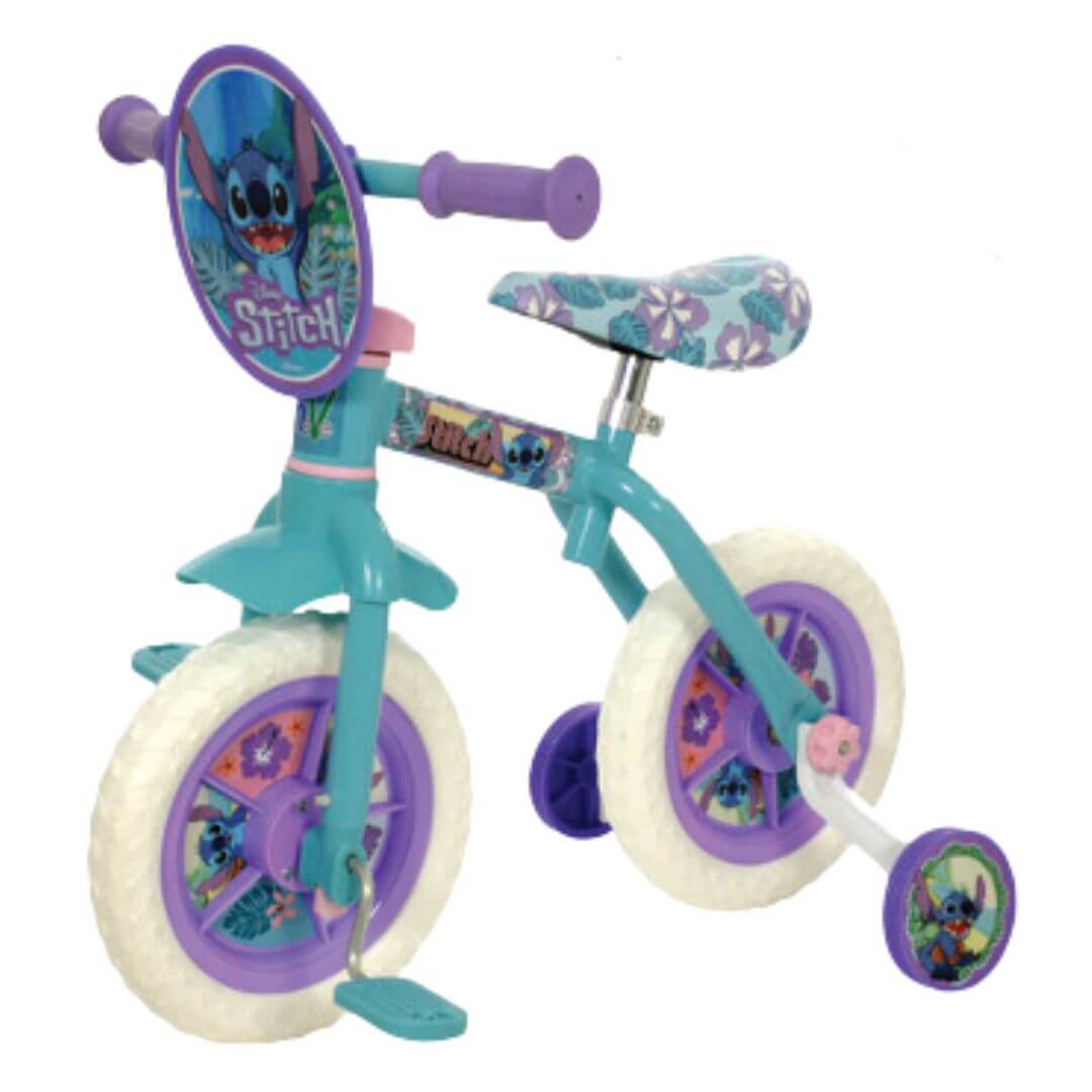 Stitch 2-in-1 10" Training Bike