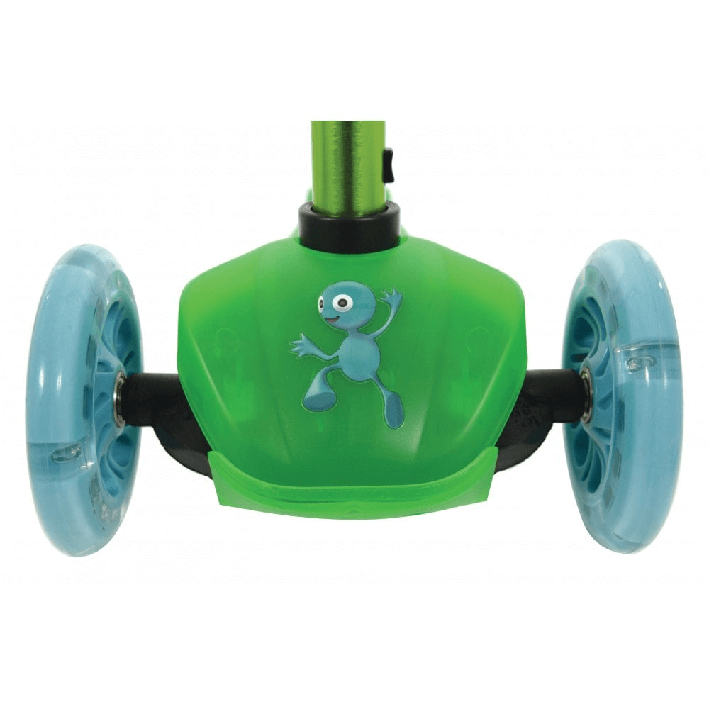 Squish Mini Flex LED Tilt Scooter - Green