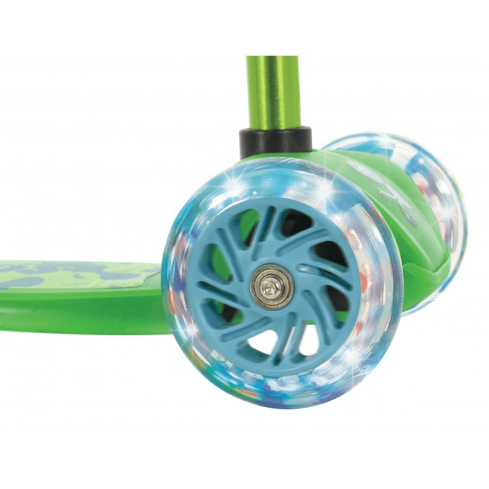 Squish Mini Flex LED Tilt Scooter - Green