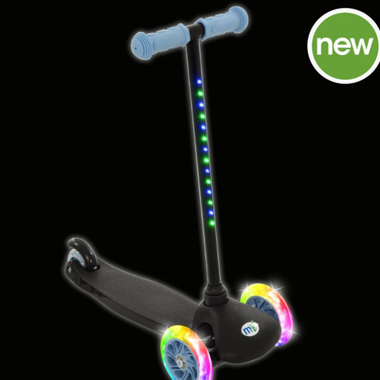 MoVe Tilt and Glo Kids Scooter with Multi-Coloured Lights – Ages 3+