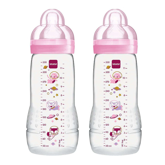 Easy Active Bottles 330ml 2 Pack