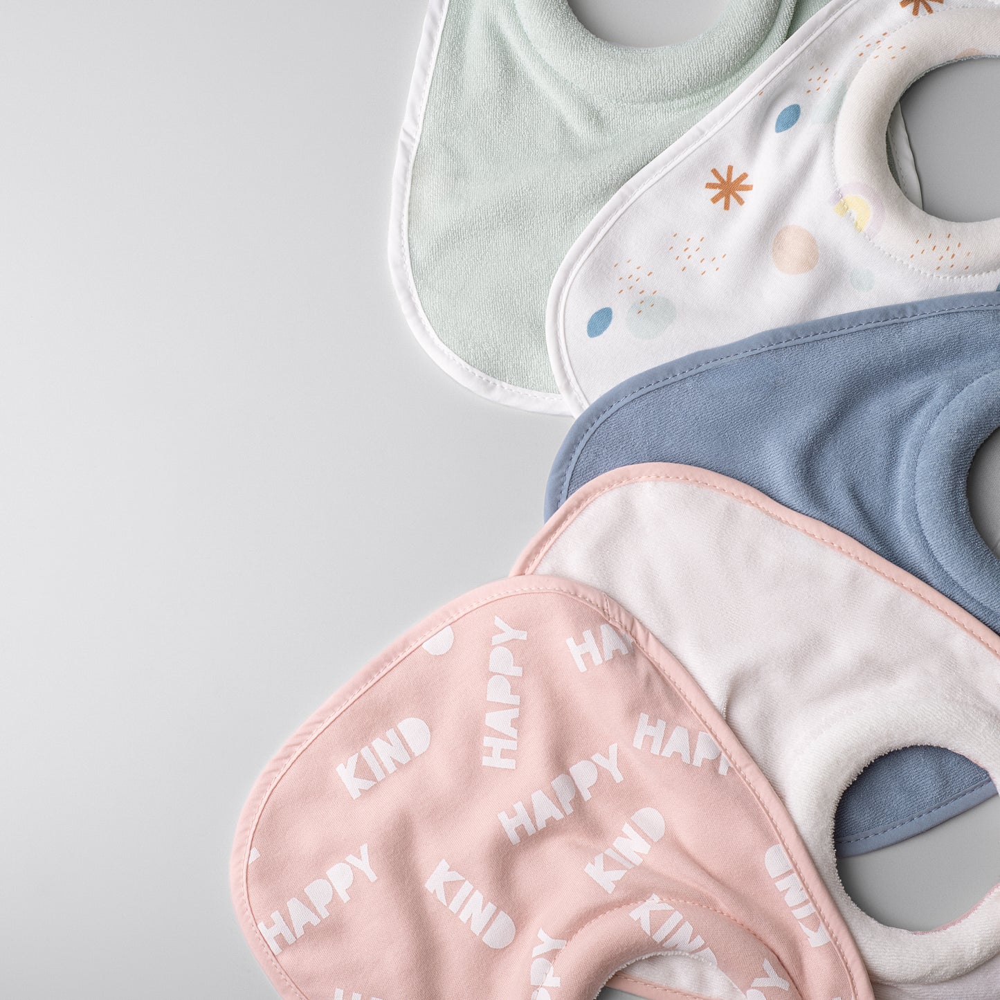 Closer to Nature Milk Feeding Bibs 2 Pack