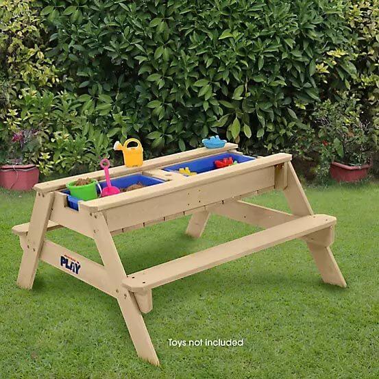Hedstrom Play Sand, Water, and ball play table and Bench