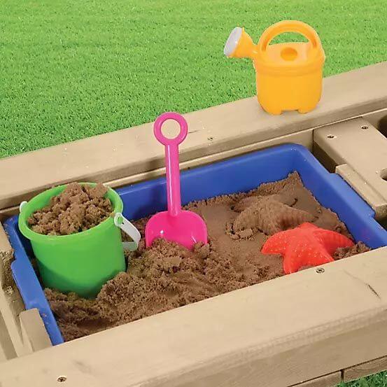 Hedstrom Play Sand, Water, and ball play table and Bench