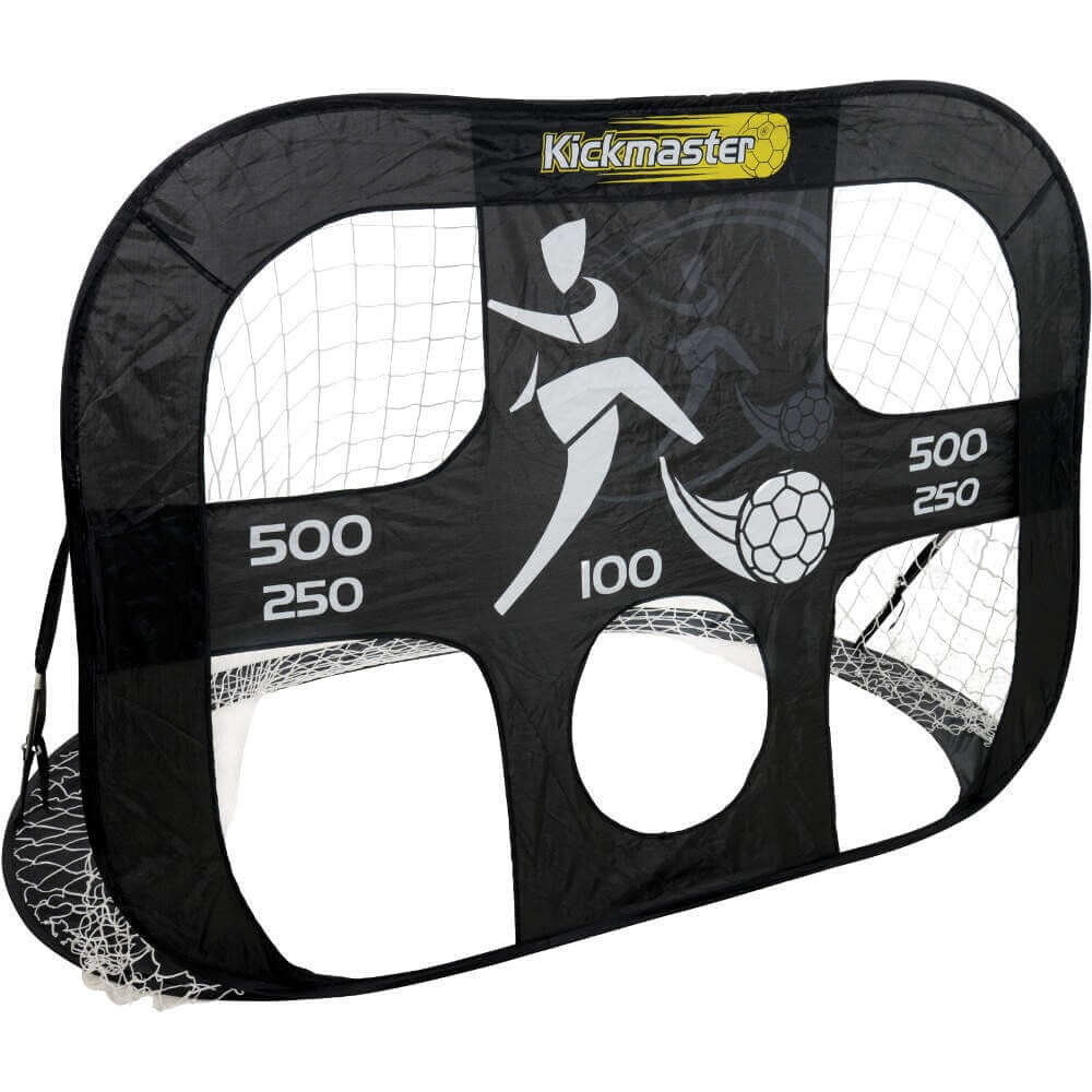 Kickmaster Large Quick Up Goal & Target Shot