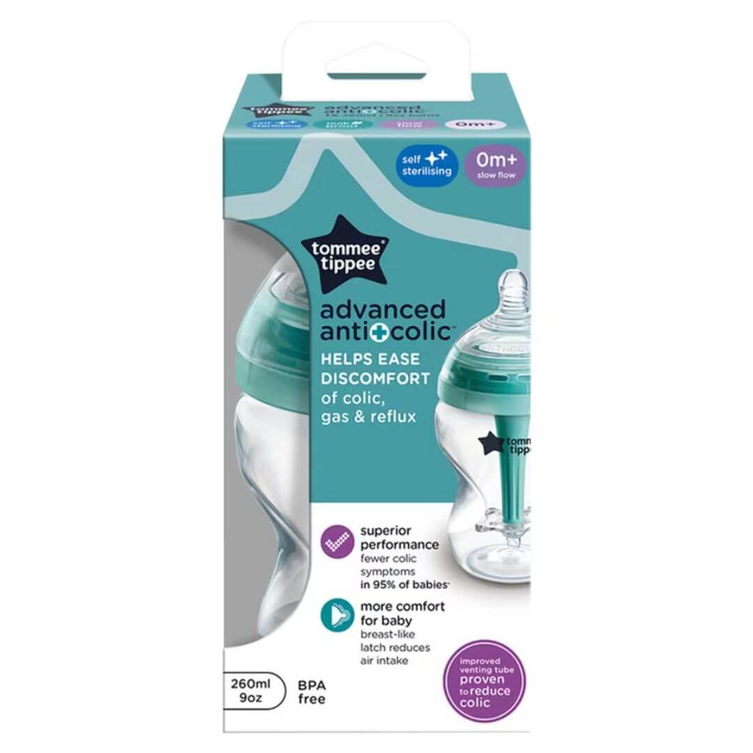 Tommee Tippee Natural Start 1 Pack Advanced Anti-Colic Bottle