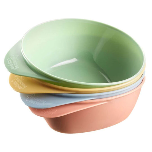 Tommee Tippee Easy Scoop Feeding Bowls x 4