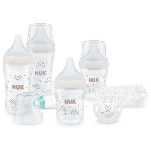 NUK Perfect Match Bottle Starter Set Rainbow