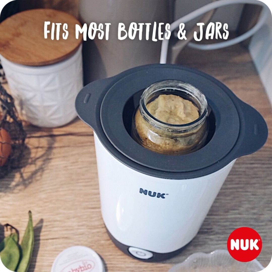 NUK Thermo Express Bottle Warmer | 0+ Months | Fast 90-Second Heating System