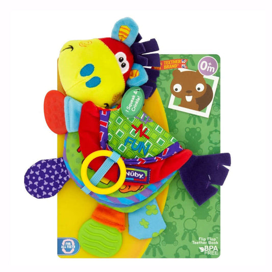 Flip Flop Book Teether Toy