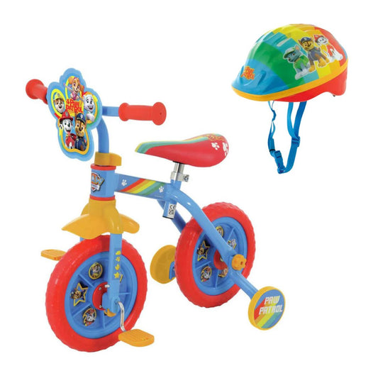 Paw Patrol 2-in-1 10" Training Bike and Helmet Bundle