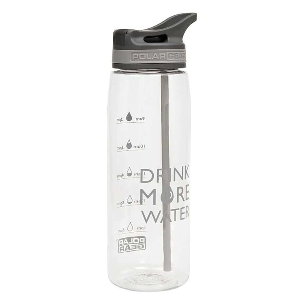 Aqua Curve Tritan Water Tracker Drinks Bottle 750ml