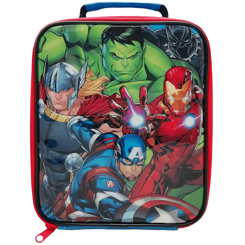 Marvel Avengers Classic Rectangular Lunch Bag Pearl and Bear
