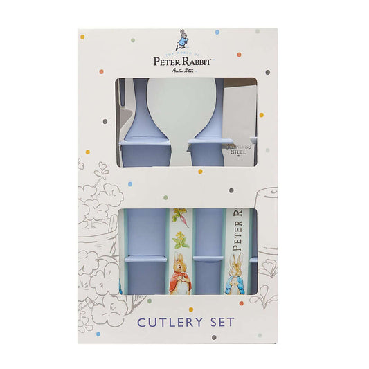 Peter Rabbit Classic 3 Piece Metal Cutlery Set