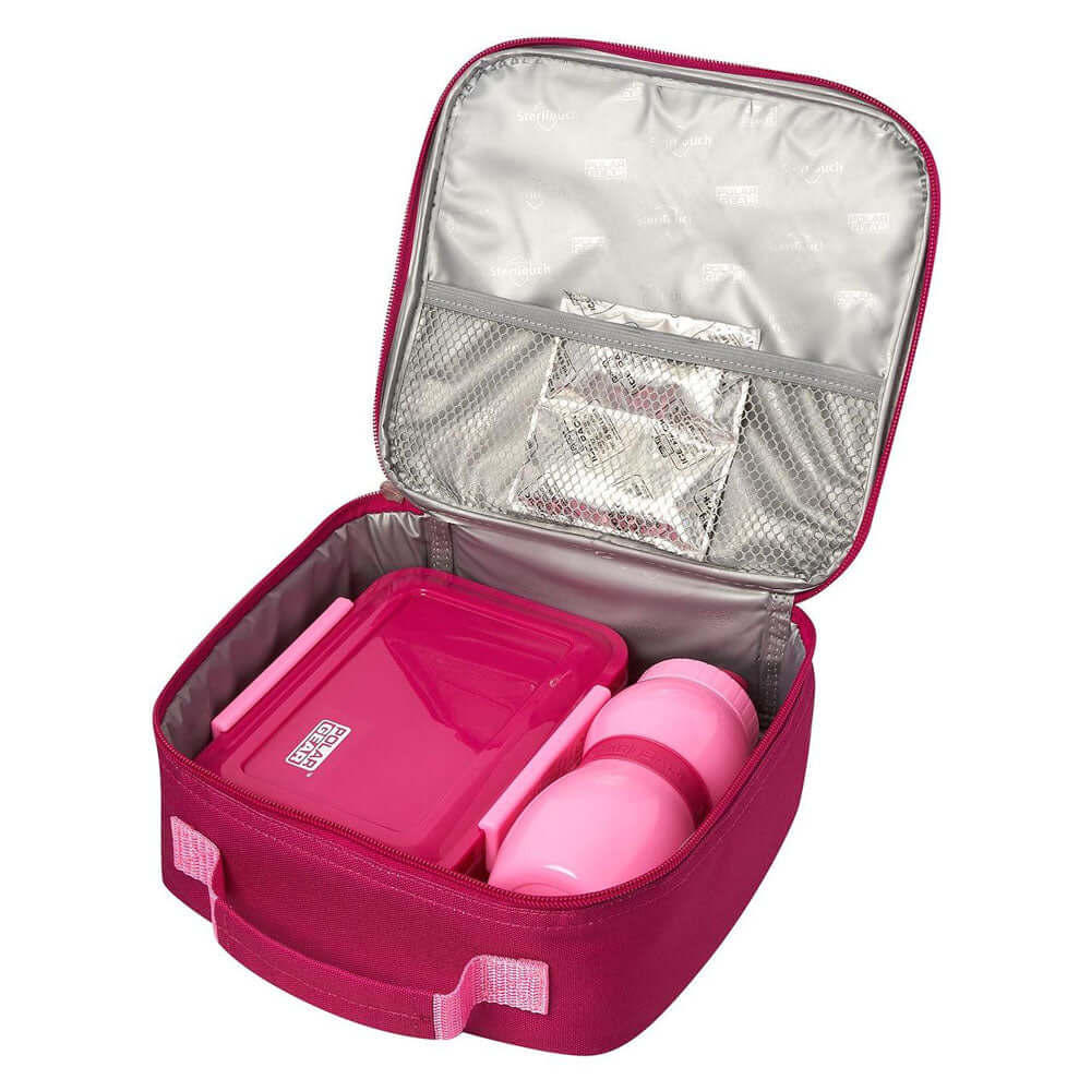 Polar Gear 4 Piece Lunch Set Berry/Pink
