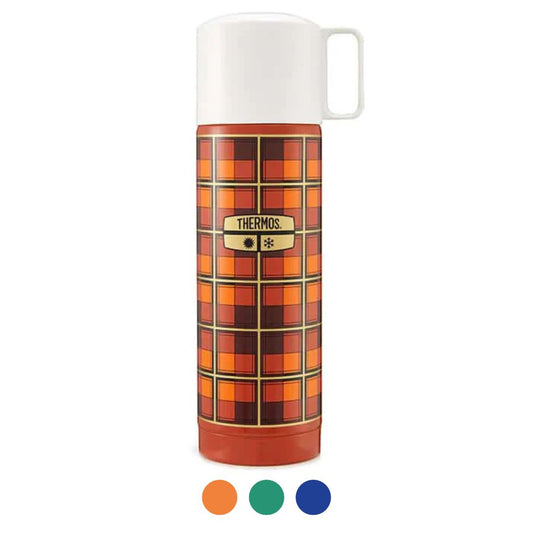 Revival Stainless Steel Flask Plaid 500ml