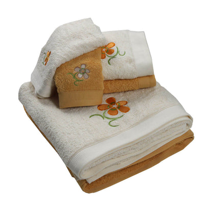 6 Piece Floral Boxed Towel Set