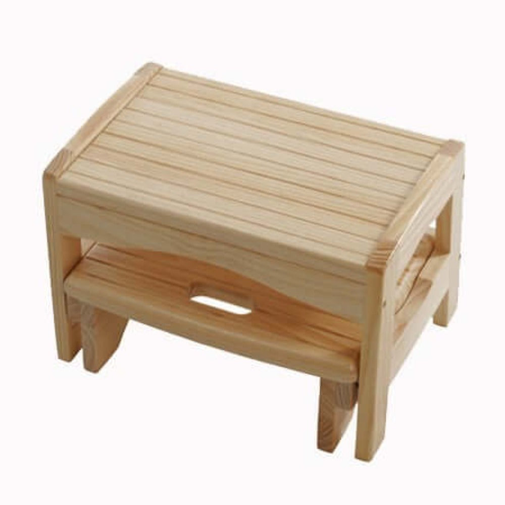Wooden 2 Step Stool